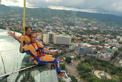 ちょうど怖い高さです。